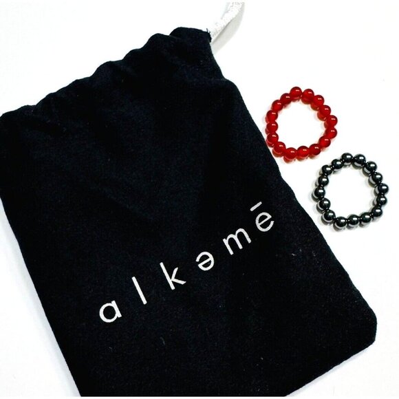ALKEME GEMSTONE 2 Stretch Rings - Picture 4 of 4